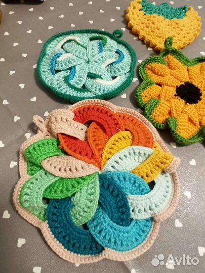 Прихватка ручной работы