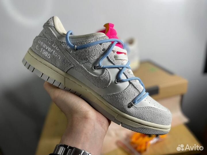 Кроссовки Nike Dunk x Off White luxe