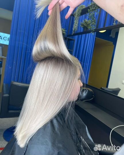 Сложное окрашивание с olaplex, исправление брака