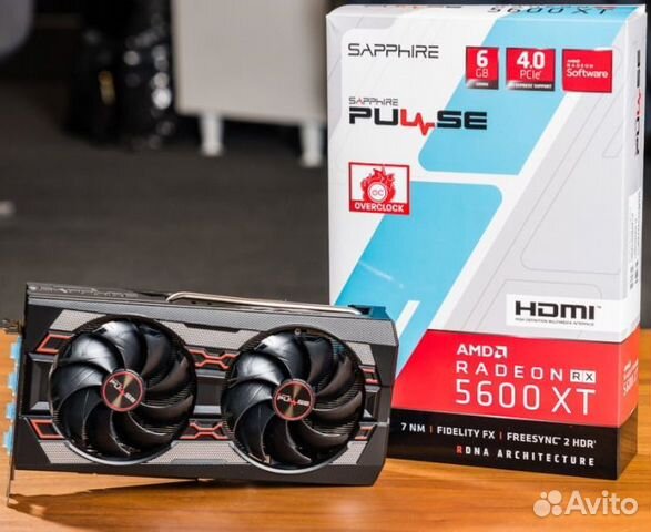 Видеокарта Sapphire RX 5600 XT купить в Нижнем Тагиле с доставкой ...