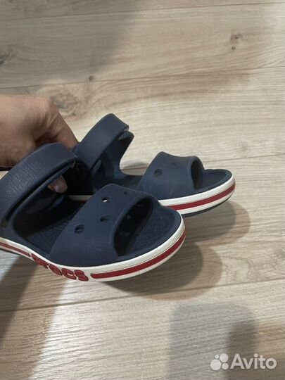 Сланцы crocs для мальчика размер J2 (стелька 19.5)