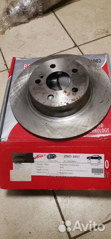 Диск торм.зад.MB C class (W204/S204) 07, E-class