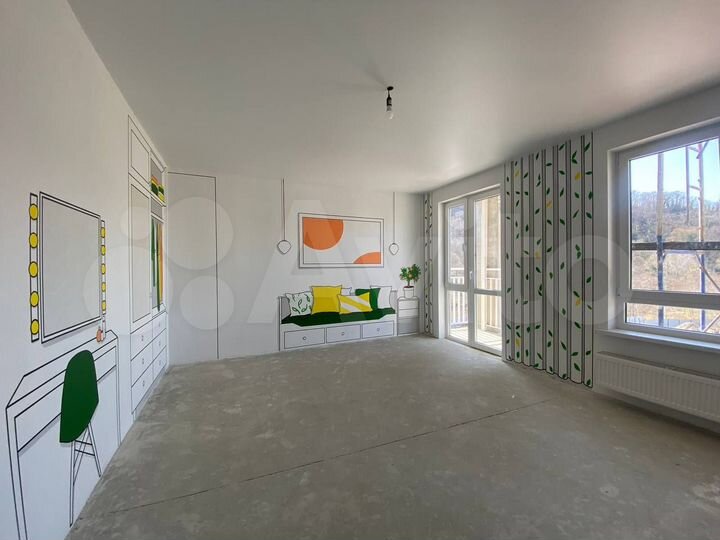 1-к. квартира, 35,5 м², 4/12 эт.