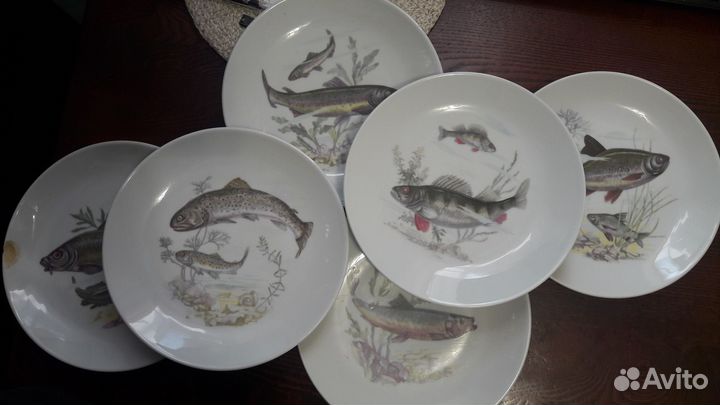 Фарфоровые тарелки гдр