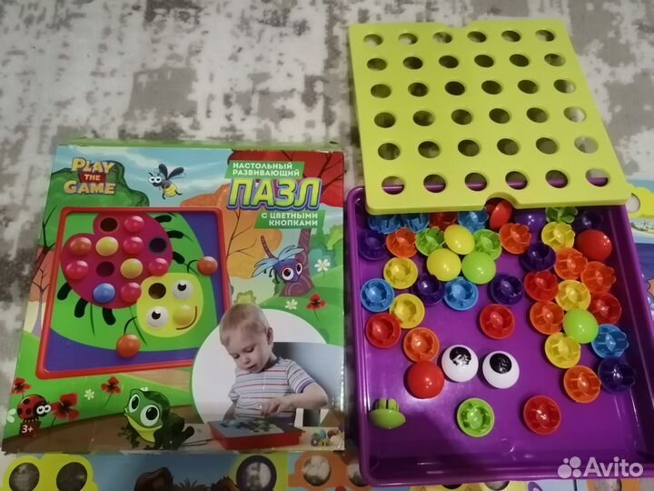 Пазл/мозаика с кнопками