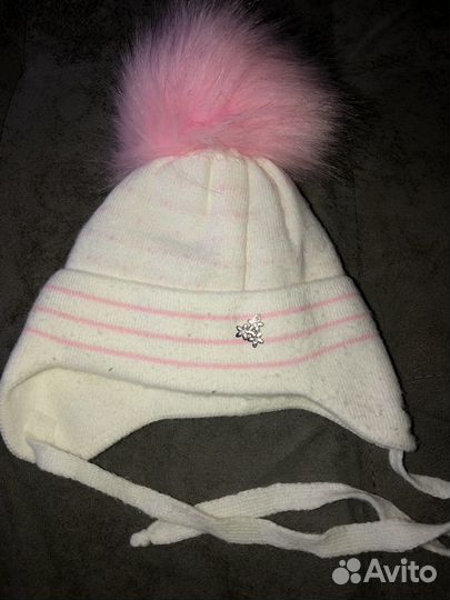 Шапка зимняя для девочки