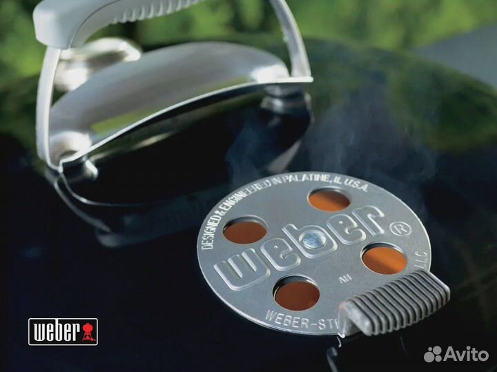 Угольный гриль weber performer GBS 57 см