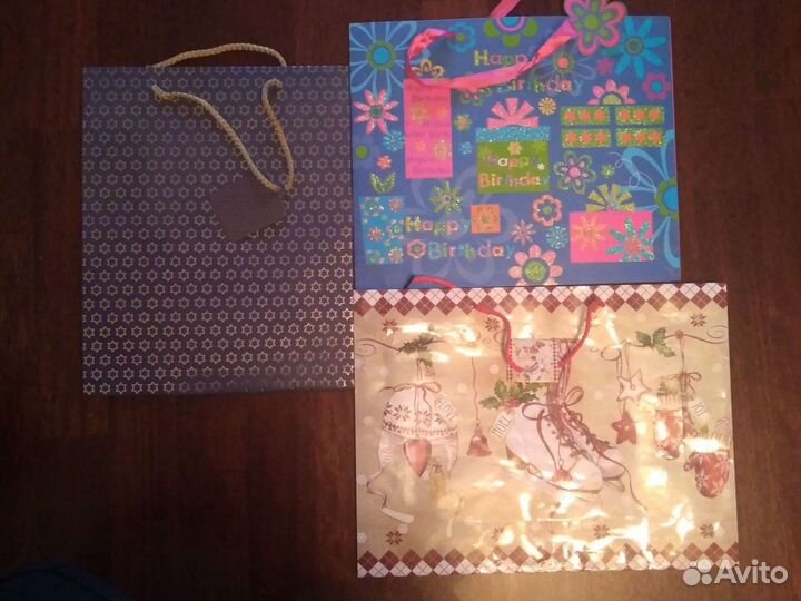 Подарочные пакеты