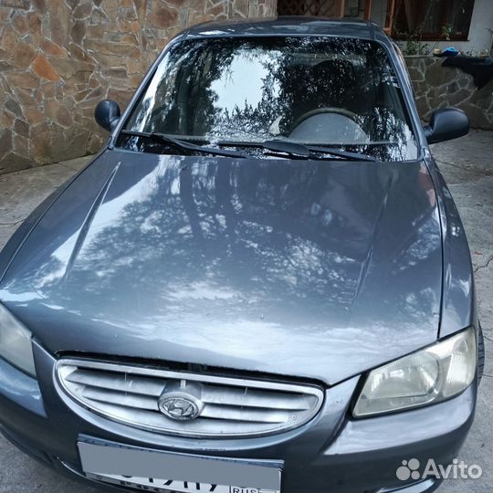 Hyundai Accent 1.5 МТ, 2004, 214 000 км