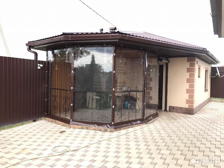 Мягкие окна для беседки, террасы от производителя