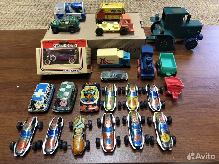 Игрушечные машины СССР