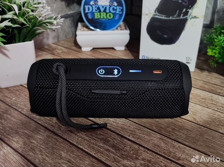 Музыкальная колонка JBL Flip 6 чёрная