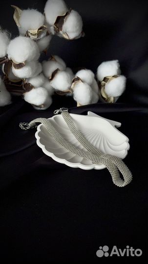 Чокер и кольцо из японского бисера