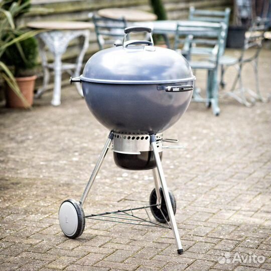 Угольный гриль Weber Master-Touch GBS синий графит