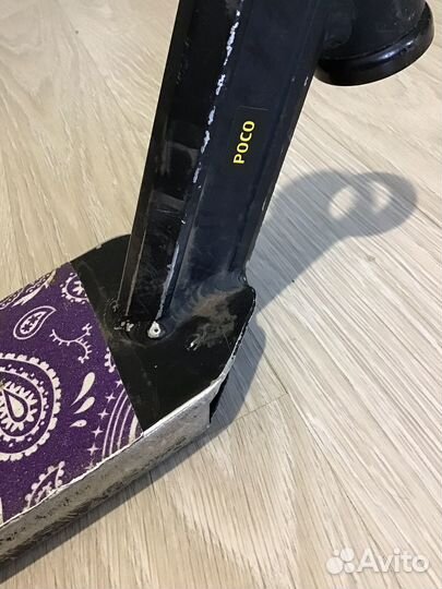 Дека для трюкового самоката парк