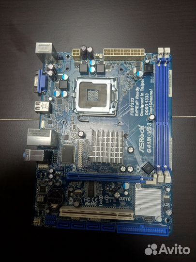 Материнская плата asrock G41M-VS3