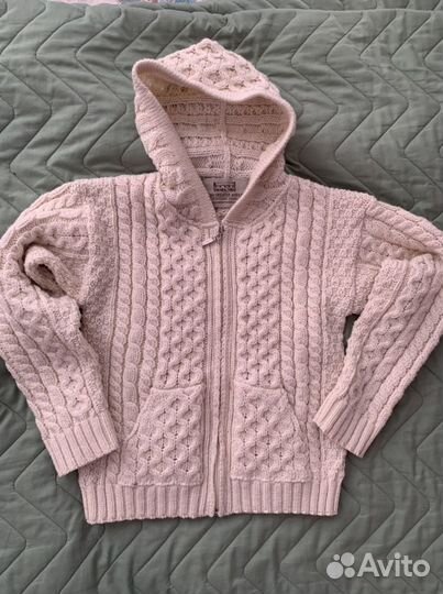 Кофта ирландская для девочки 6-7 лет большемерит