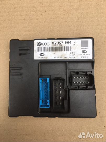 Блок комфорта Audi A6 C6 4F0907289G