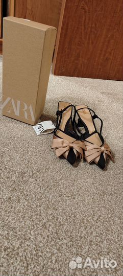 Босоножки zara 37 новые