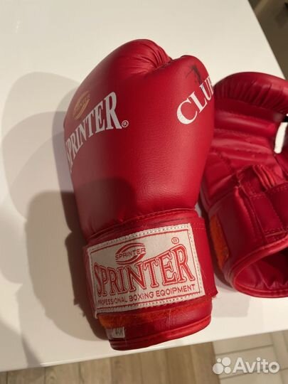 Боксерские перчатки и шлем детские