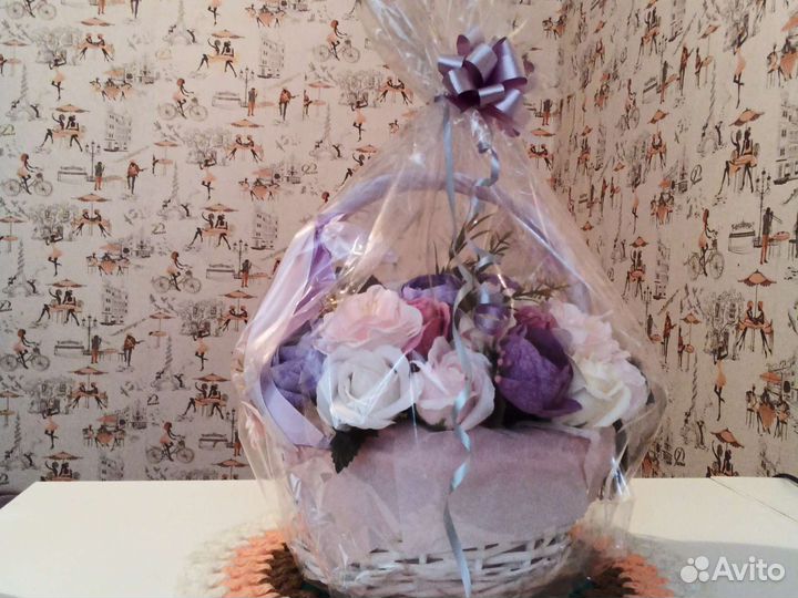 Корзинка роз