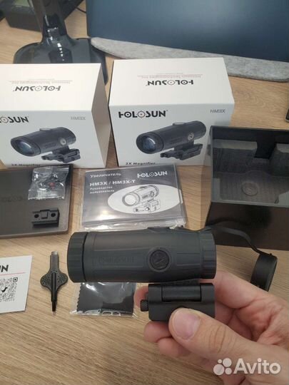 Новый Магнифер holosun hm3x. Оригинал
