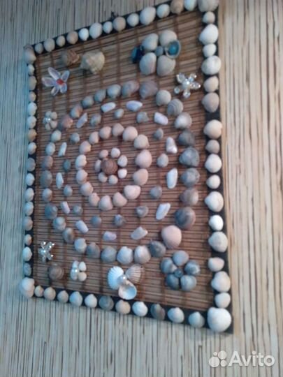 Панно из ракушек