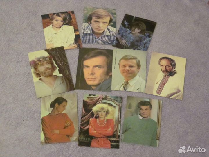 Карманные календарики - артисты и певцы 90-х