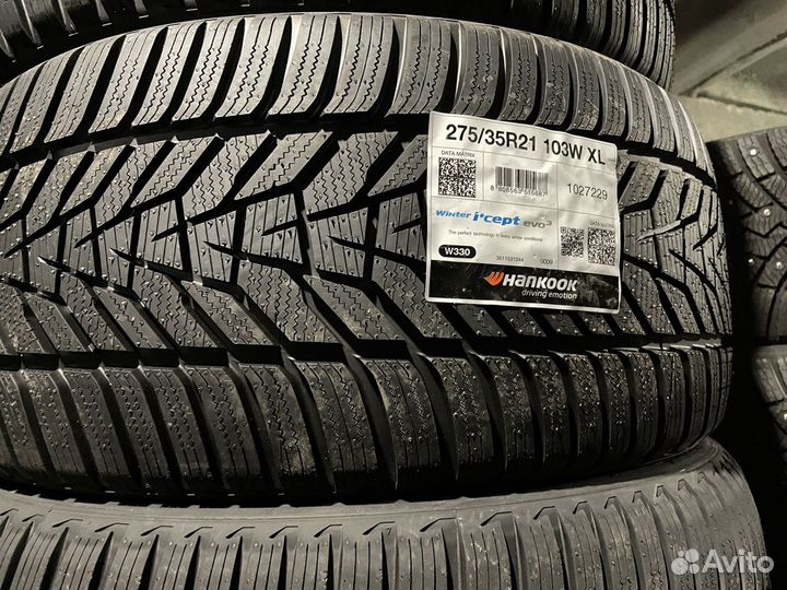Hankook Winter I'Cept Evo 3 W330 275/35 R21 и 315/30 R21 115V