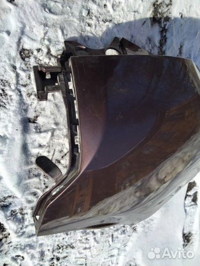 Задняя правая часть клык бампера Peugeot 2008 EP6C