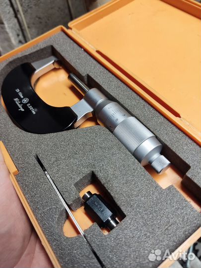 Микрометр Mitutoyo 25-50 0.001мм Япония