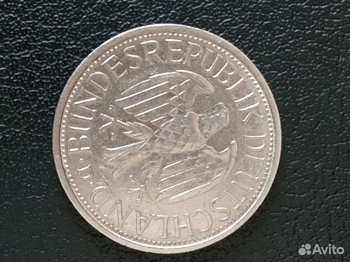 Монеты. Деньги фрг 1марка 1981г