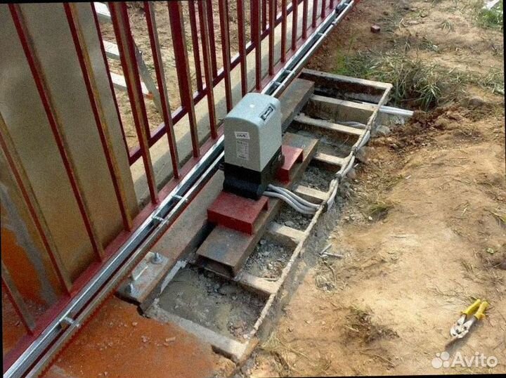 Автоматика для откатных ворот комплект