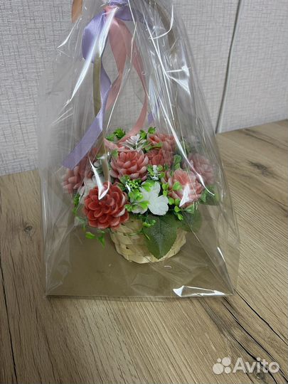 Букет из мыла