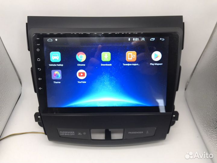 Магнитола Mitsubishi Outlander XL Android 1+16