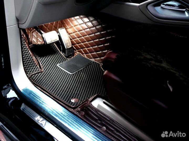 Автоковрики на Mercedes-Benz GLS-Maybach 2021г