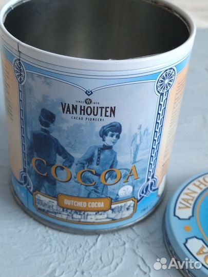 Банка жестяная из - под какао. Дания