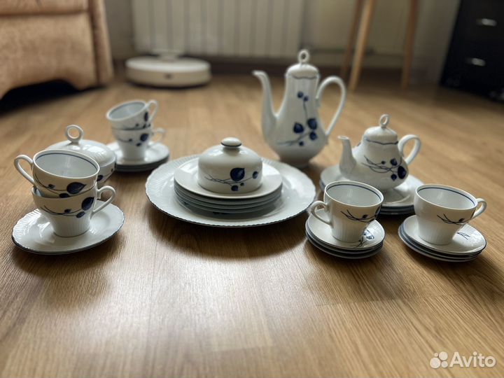 Чайно кофейный сервиз гдр