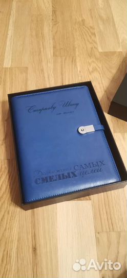 Именная гравировка на блокнотах