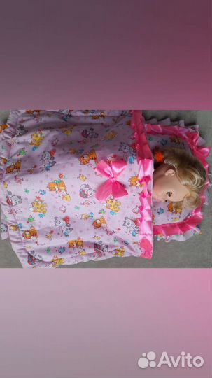 Комплект для кукол и мишек, длина 48см