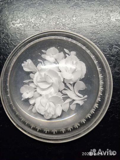 Пудреница, минитарелочка гхз времён СССР