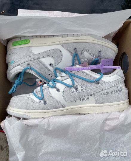 Кроссовки Nike Dunk Low Off White 36 lot