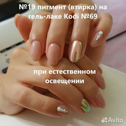 Стартовый набор для маникюра. Пигменты (втирки)