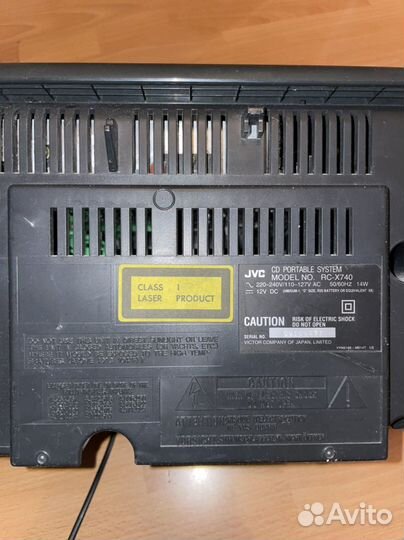 Магнитола jvc rc-x740