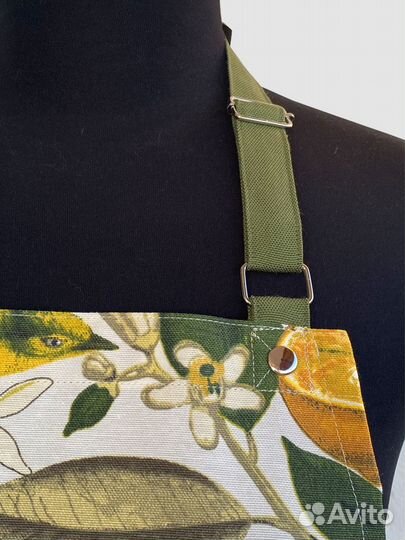 Фартук кухонный, поварской. Принт 