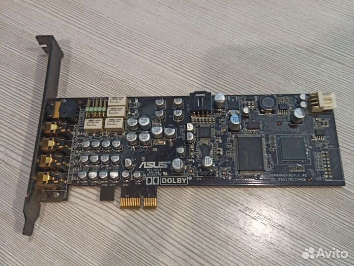 Звуковая карта asus xonar dx audio