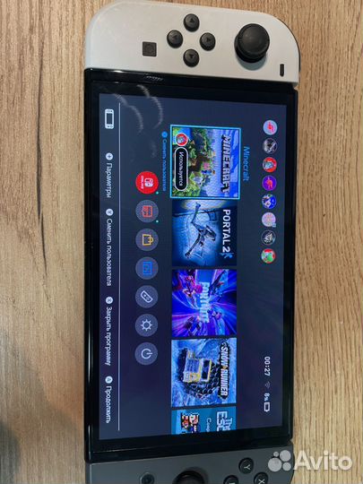 Nintendo switch oled с играми