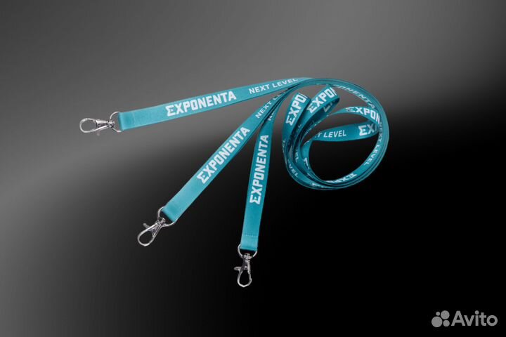 Производство фирменных лент для бейджей. Ланъярда