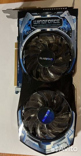 Видеокарта gigabyte