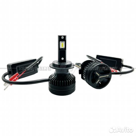 Светодиодные лампы Aozoom 24W 55W цокольh7 6000K